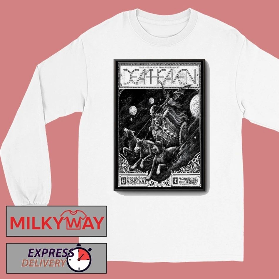Deafheaven Oct 12 2025 Manchester Music Hall In Lexington KY Poster shrit