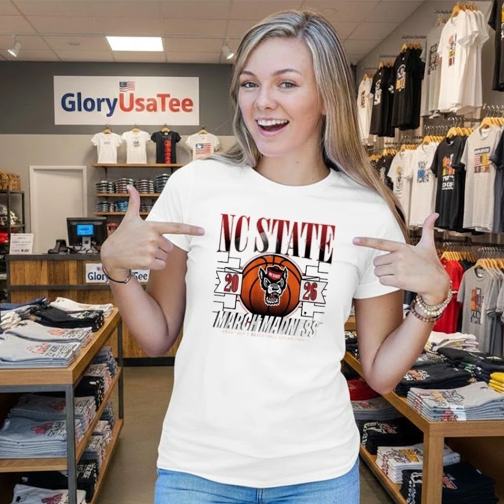 NC State Wolfpack WBB 2026 March Madness NCAA Men’s Basketball Championship Shirt