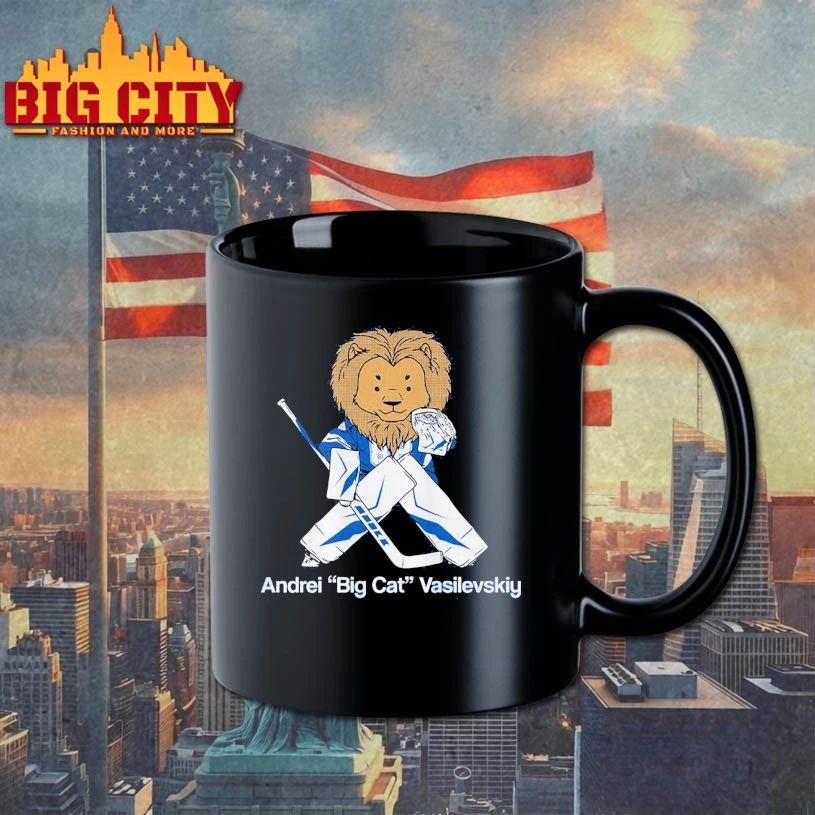 Andrei Vasilevskiy Big Cat Guy t-shirt
