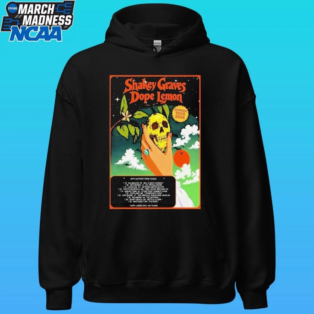 Shakey Graves And Dope Lemon Summer 2026 Shows Poster Shirt