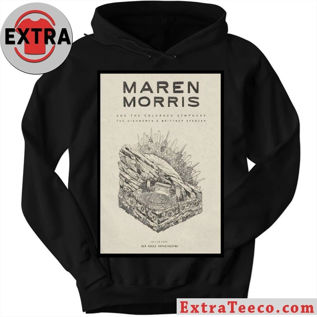 Maren Morris Red Rocks Amphitheatre In Morrison CO July 19 2026 Poster Shirt