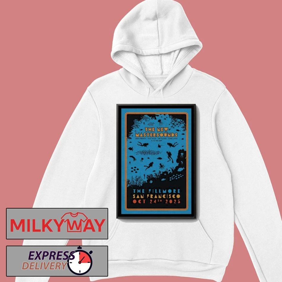 The New Mastersounds San Francisco Oct 24 2025 Poster shirt