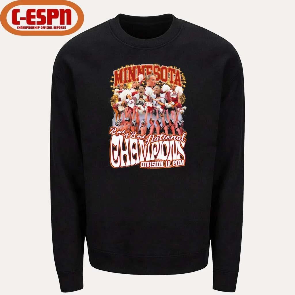 Minnesota Dance Team Back 4 Back Division 1A Pom National Champions Shirt