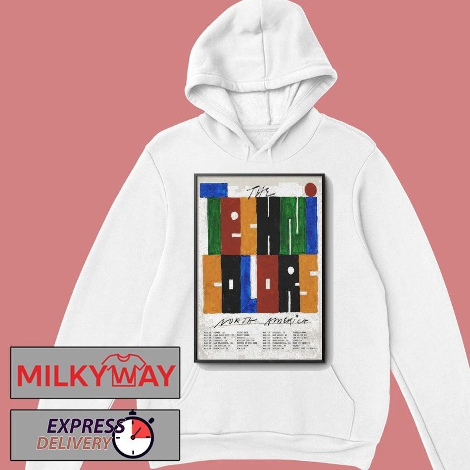 The Technicolors North America 2026 Tour Poster shirt