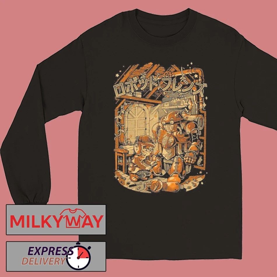 The Yetee Robo Friend Shirt