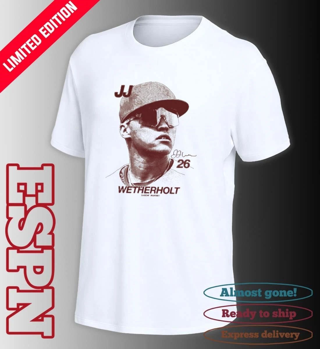 JJ Wetherholt St. Louis Cardinals Shirt