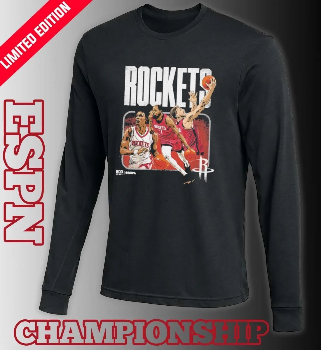 Houston Rockets 2026 Playoffs Trio Player Shirt