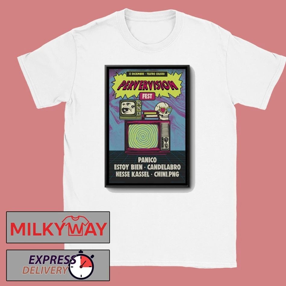 Pervervision Fest At Teatro Coliseo On Dec 13 2025 Poster shirt