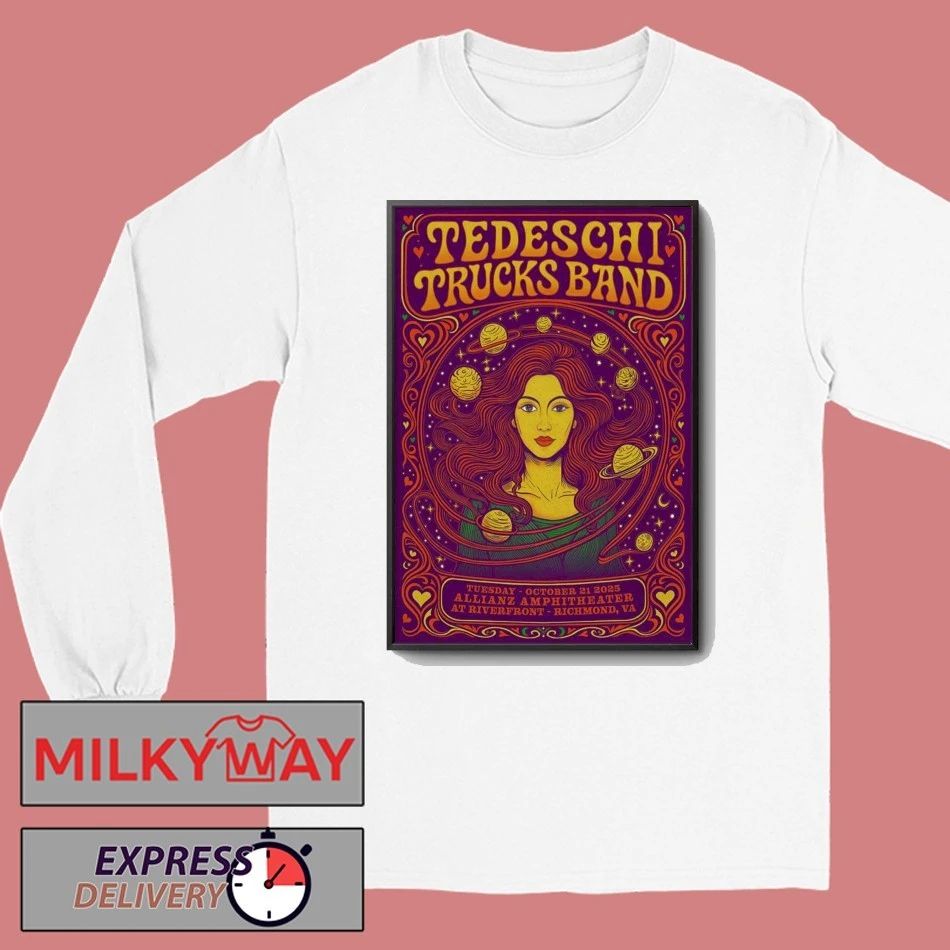 Tedeschi Trucks Band Oct 21 2025 In Richmond VA Poster shirt