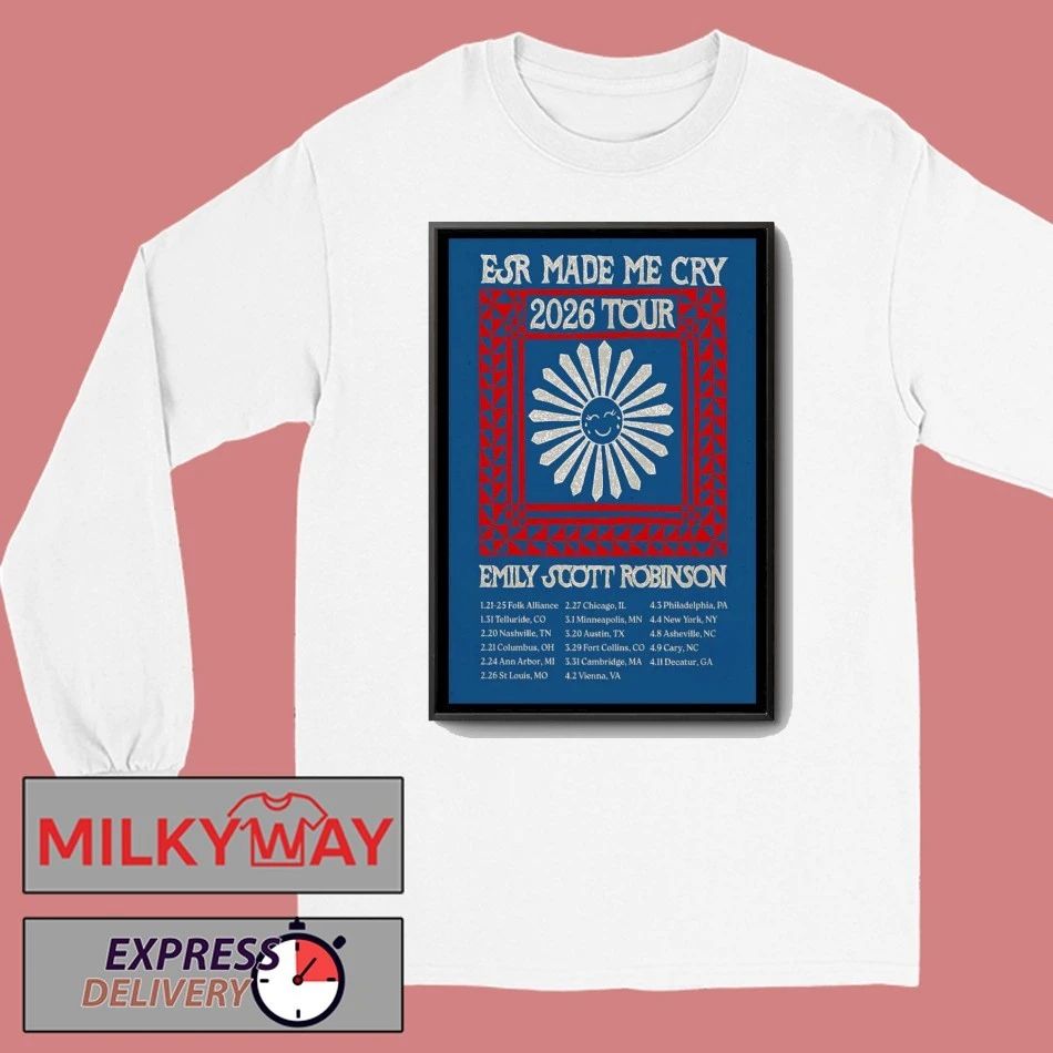 Emily Scott Robinson Fall Tour 2026 Poster shirt