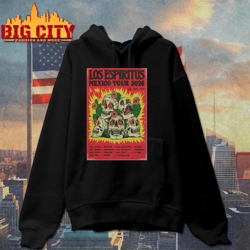 Los Espiritus Summer Tour 2026 Poster Shirt