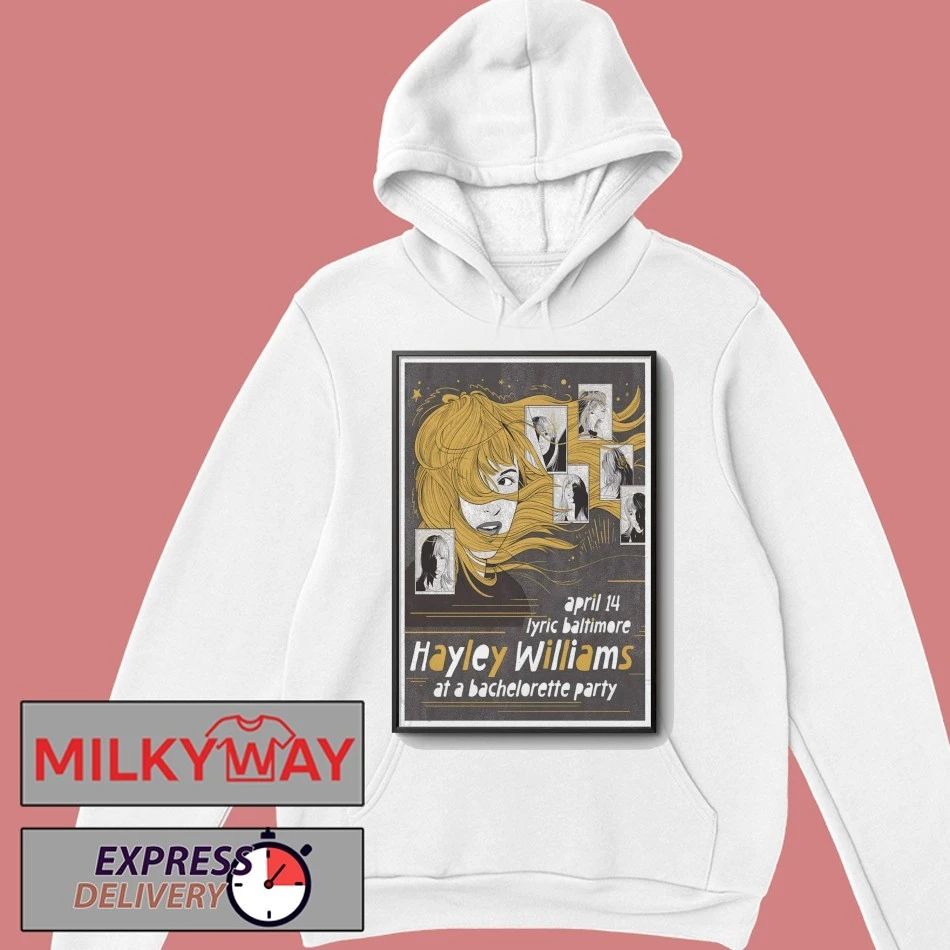 Hayley Williams Baltimore MD 4 14 2026 Poster shirt
