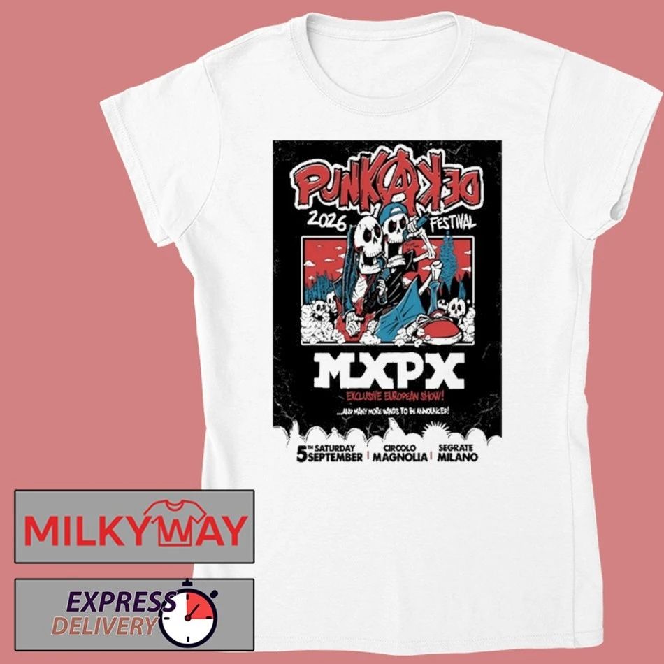 MXPX Sept 5 2026 Segrate Milano Shirt
