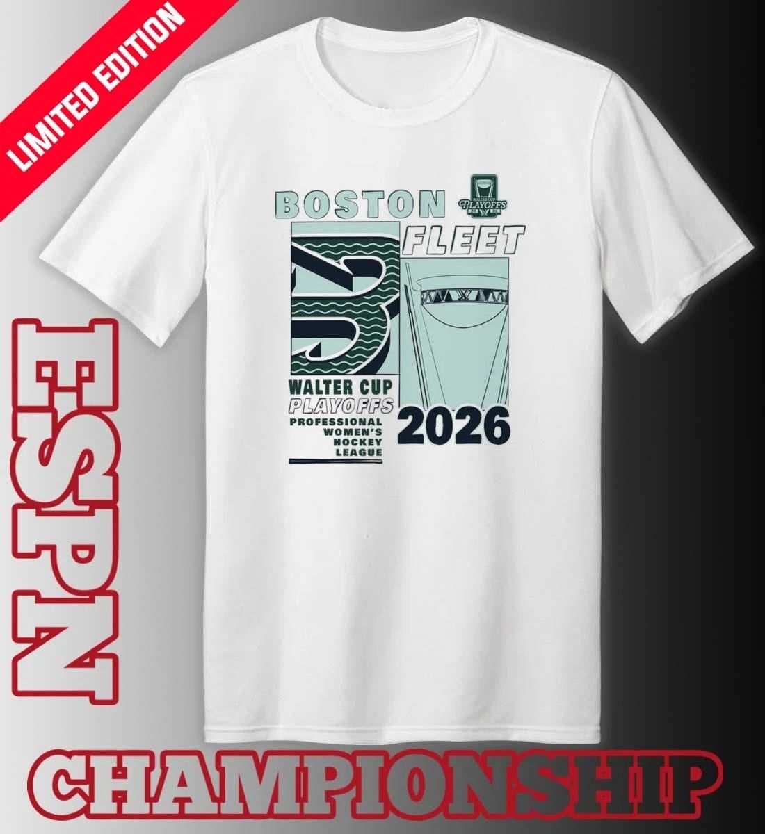 Boston Fleet 2026 Walter Cup Playoffs Fragments Shirt