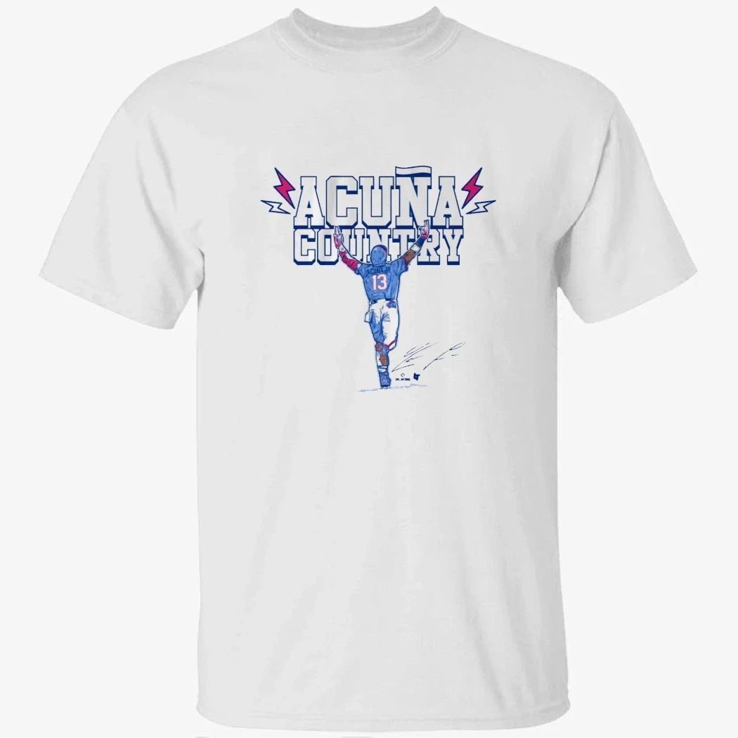 Ronald Acuña Jr. Country Atlanta Baseball Shirt