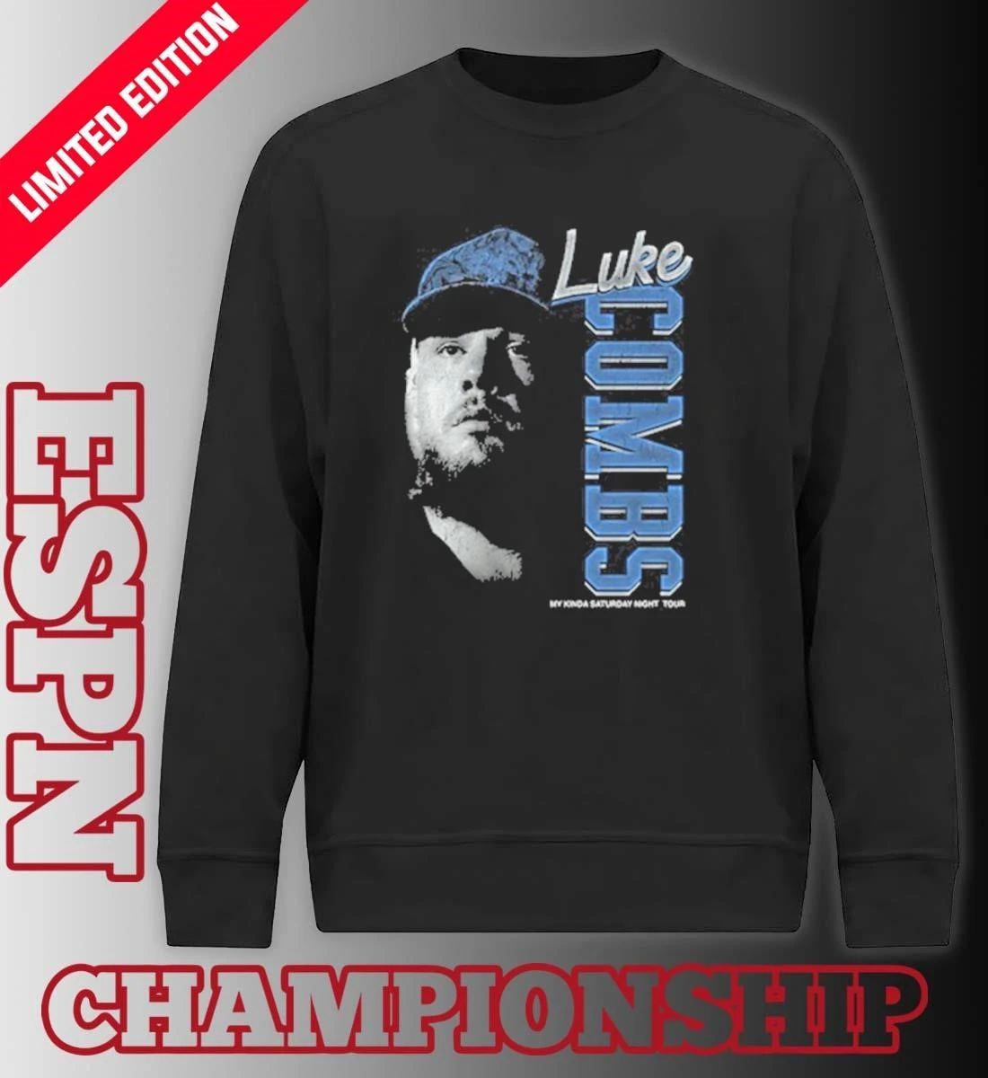 Luke Combs My Kinda Saturday Night Vintage Photo Tour Shirt
