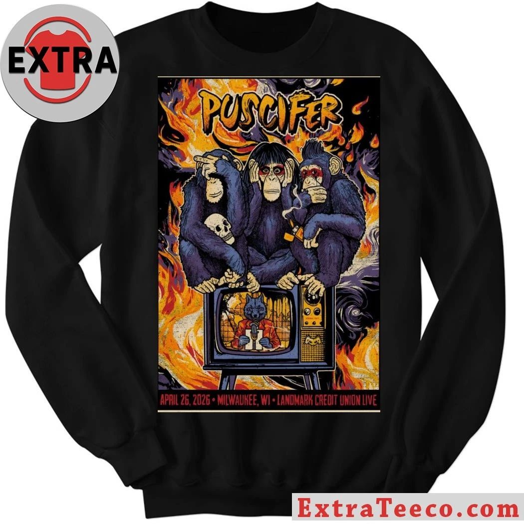 Puscifer In Milwaukee WI On April 26 2026 Tour Poster Shirt