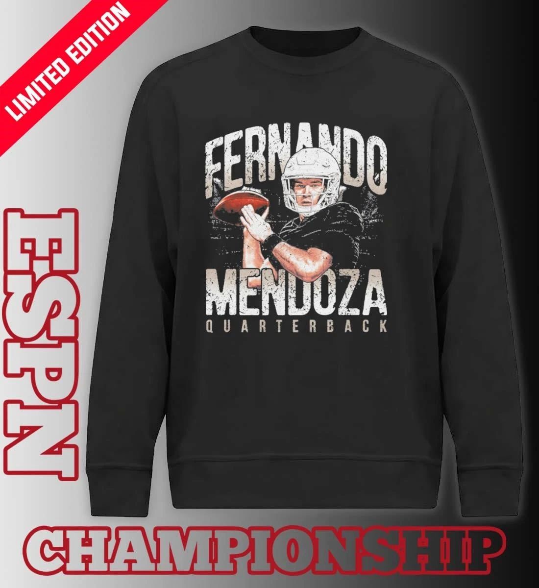 Fernando Mendoza Vegas Raiders Player Name Quarterback Shirt
