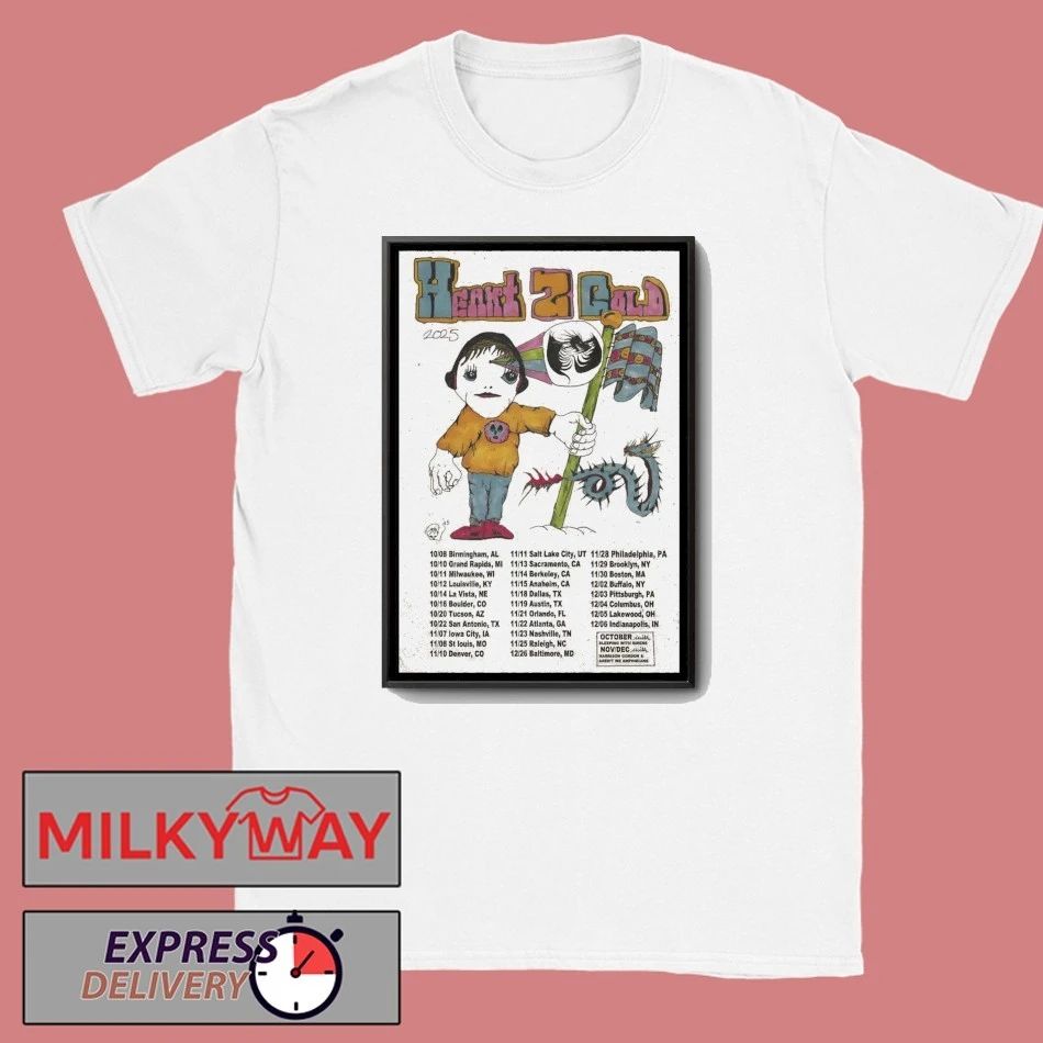 Heart To Gold American Tour This Fall 2025 Poster shirt