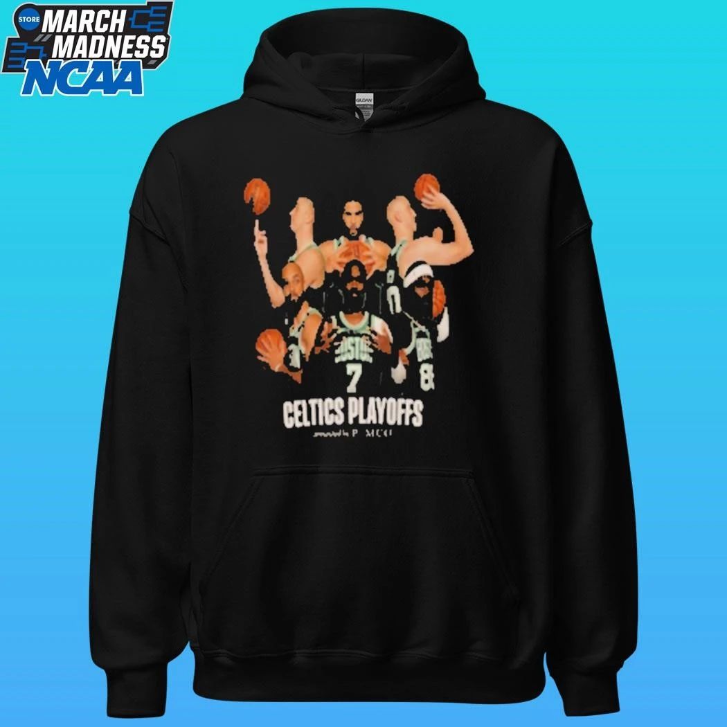 Boston Celtics Geltics Playoffs Presmed By Pimco Team 2026 Shirt