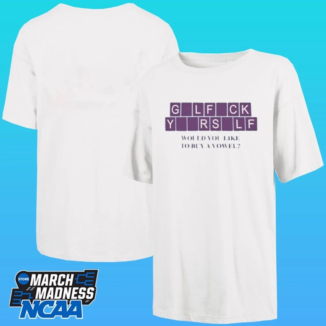 Golf Wang Would You Like To Buy A Vowel Shirt