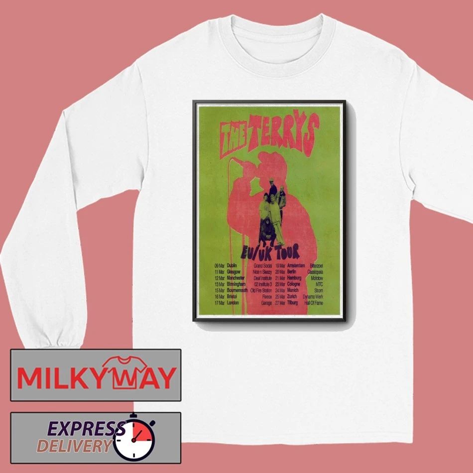 The Terrys EU-UK Tour 26 Poster shirt