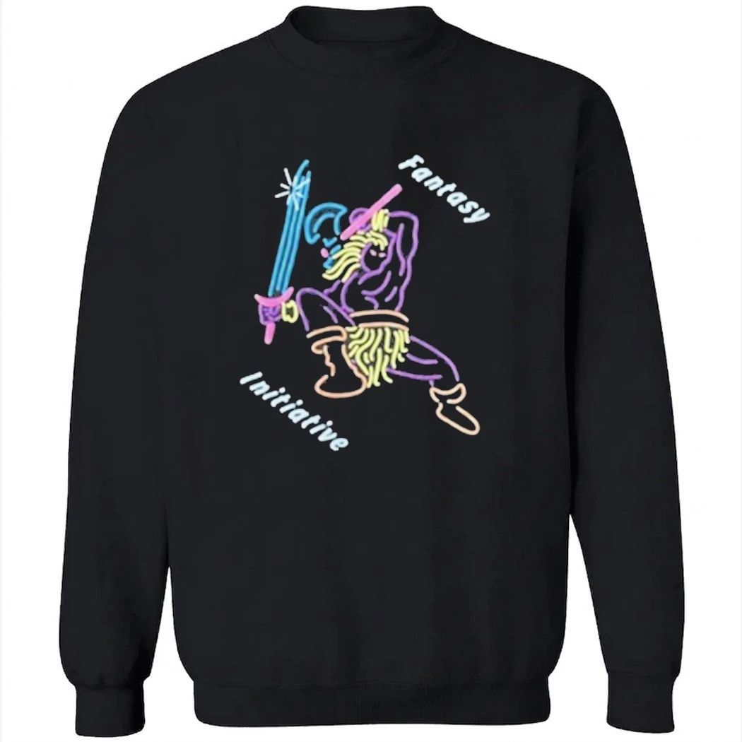 Fantasy Initiative Slash Puff Print Shirt