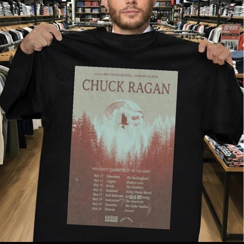 Chuck Ragan Tour 2026 Poster Shirt