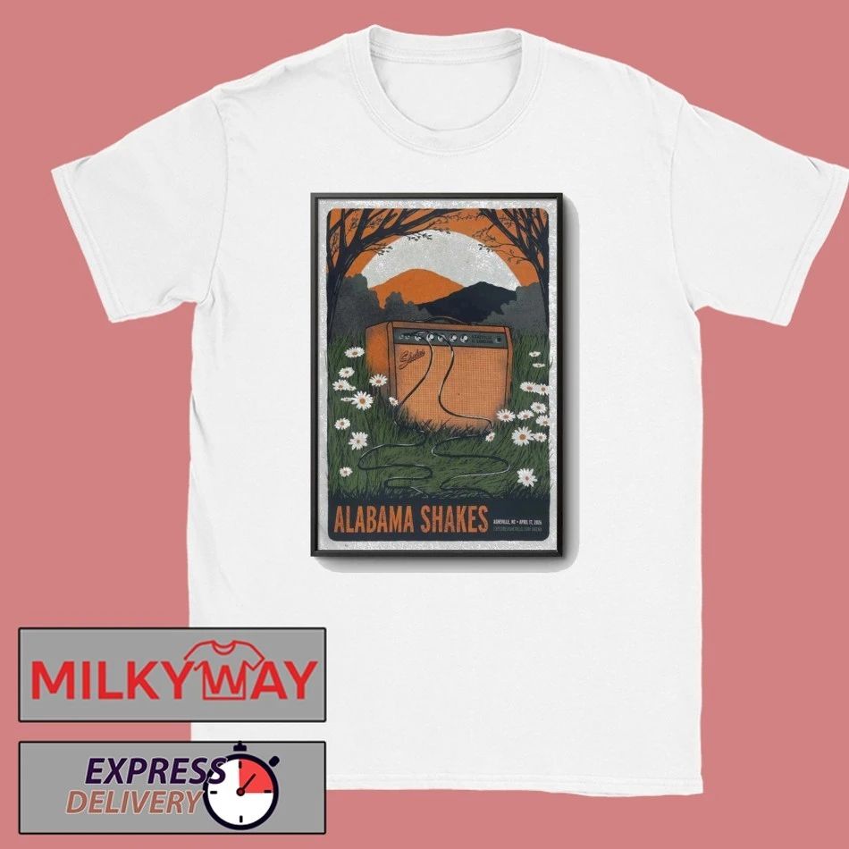 Apr 17 2026 Alabama Shakes Asheville NC Poster shirt