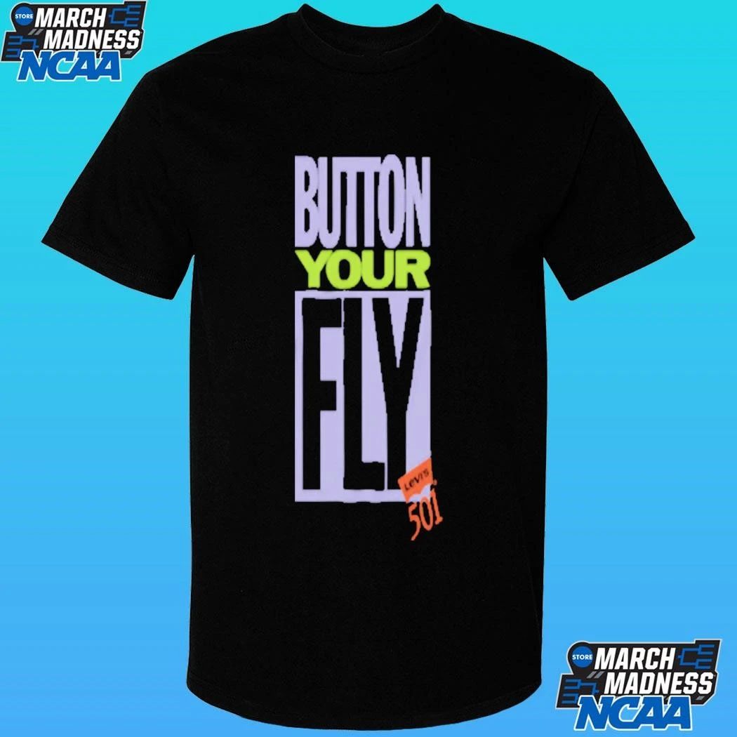 Pedro Pascal Button Your Fly Levi’s 501 Shirt