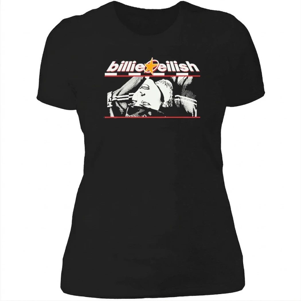 Billie Eilish Hit Me Hard And Soft The Tour Live in 3D Merch Billie Upside Down Live in 3D Shirt