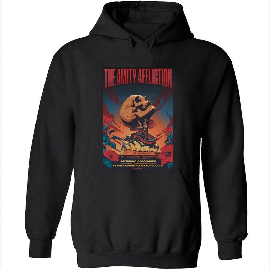 The Amity Affliction Tour Sydney Opera House Forecourt 2026 Shirt