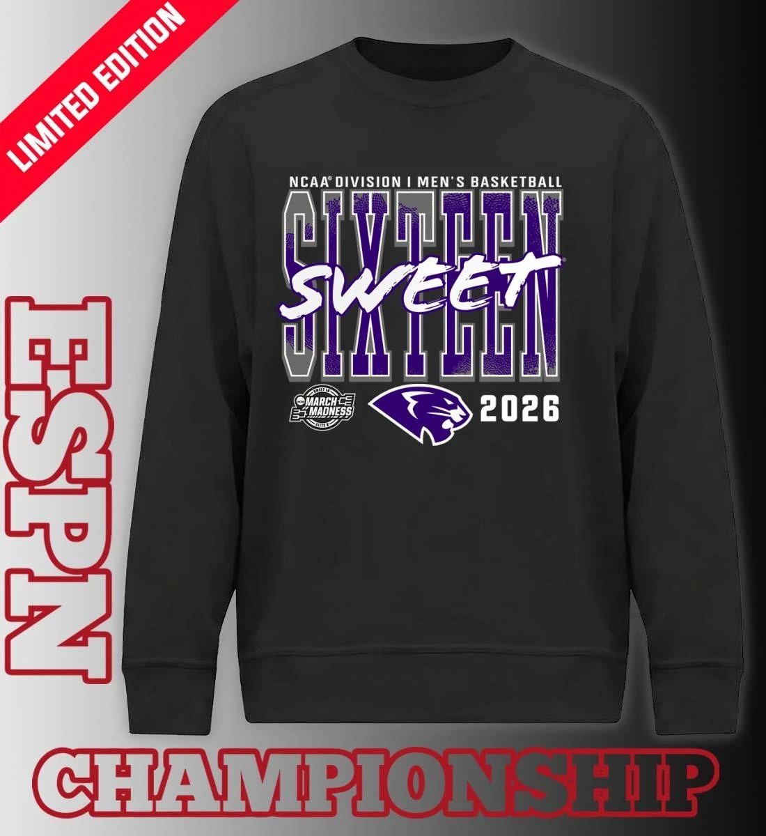 High Point Panthers 2026 NCAA Men’s Basketball Tournament March Madness Sweet 16 T-Shirt