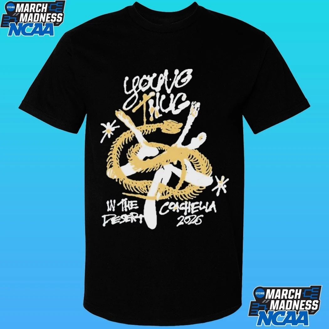 Young Thug In The Desert Coachella 2026 Shirt