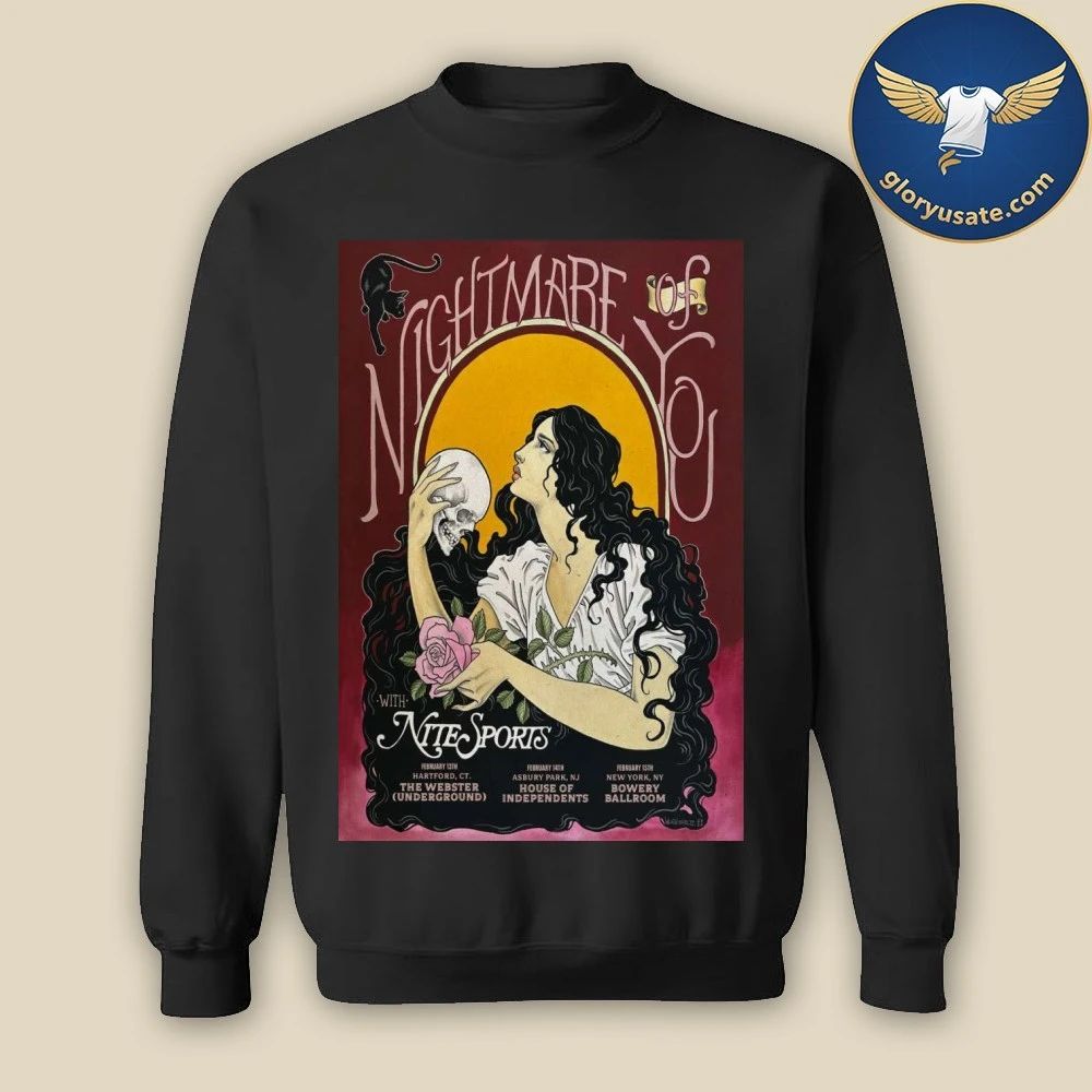 Nightmare Of You Asbury Park Feb 14 2026 Poster Shirt