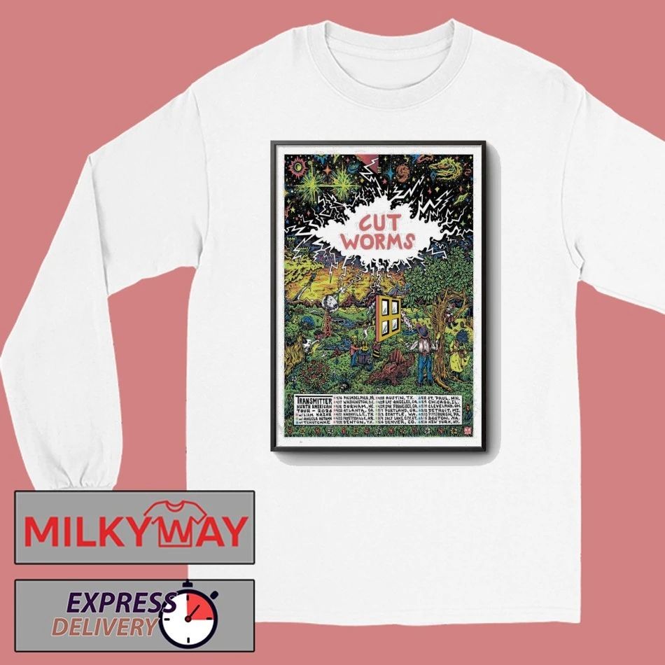 Poster Cut Worms Apr 16 2026 Philadelphia shirt