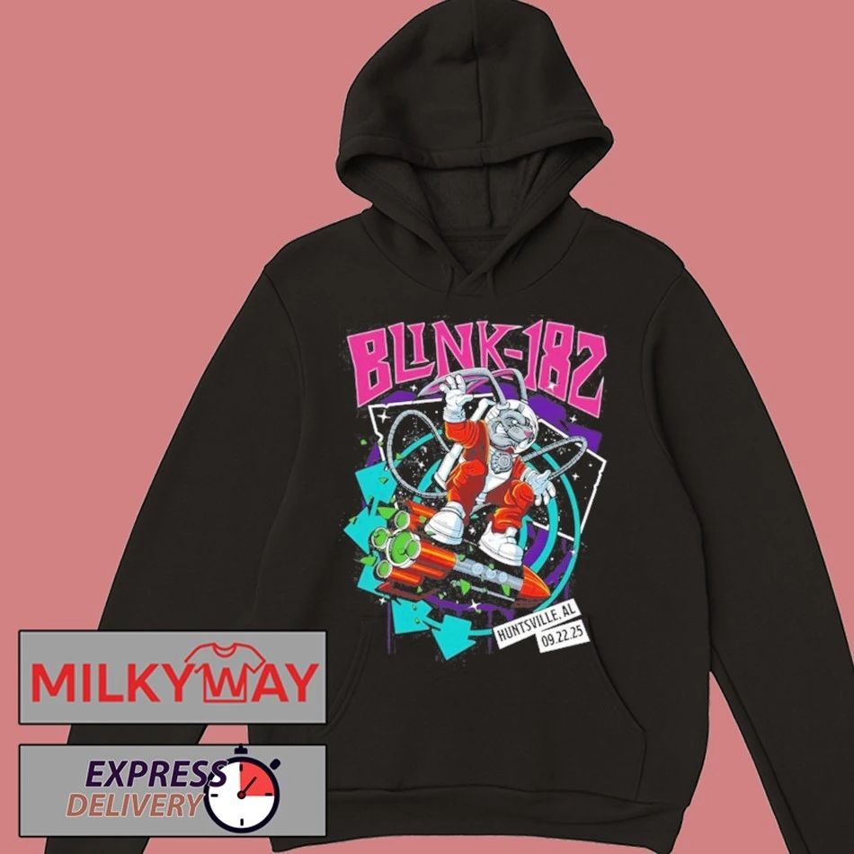 Blink 182 Sep 22 2025 Huntsville Al Event Shirt