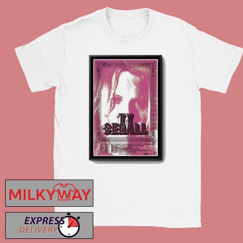 Ty Segall New Tour Australia 2026 Poster shirt