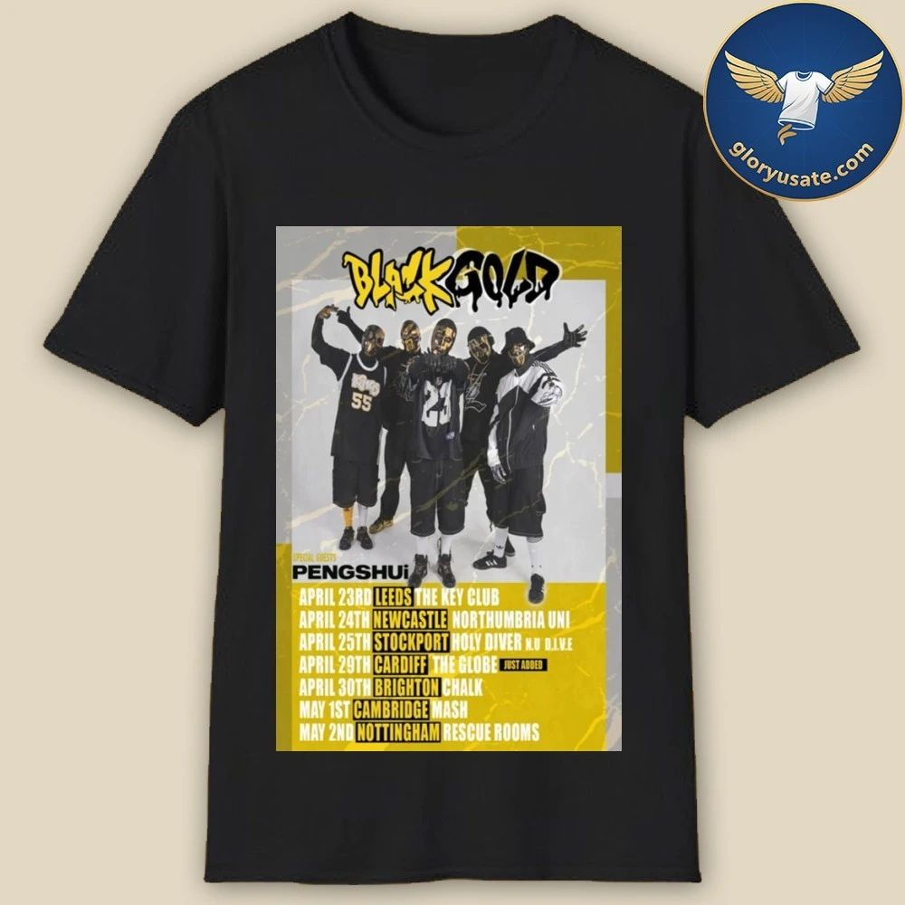 Blackgold Fall Tour 2026 Poster Shirt