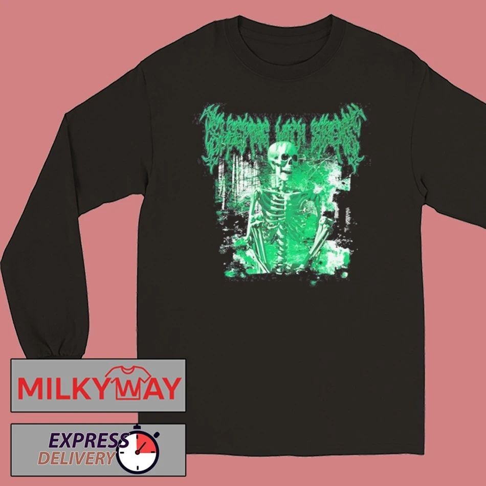 Sleeping With Sirens DV Metal Skeleton Forest T-shirt