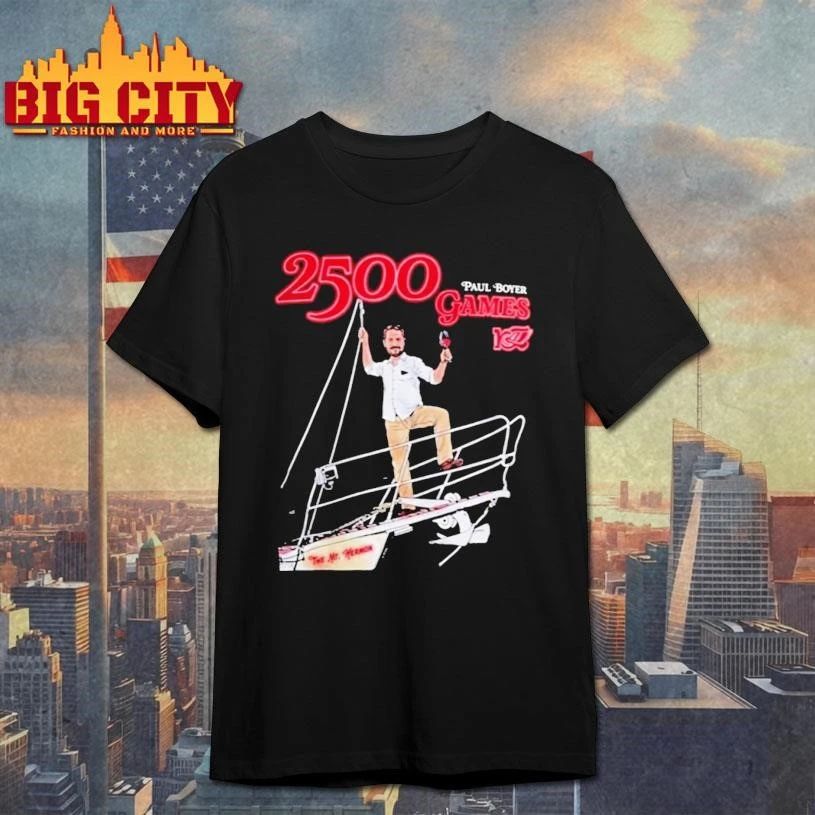 Paul Boyer 2500 Games Shirt