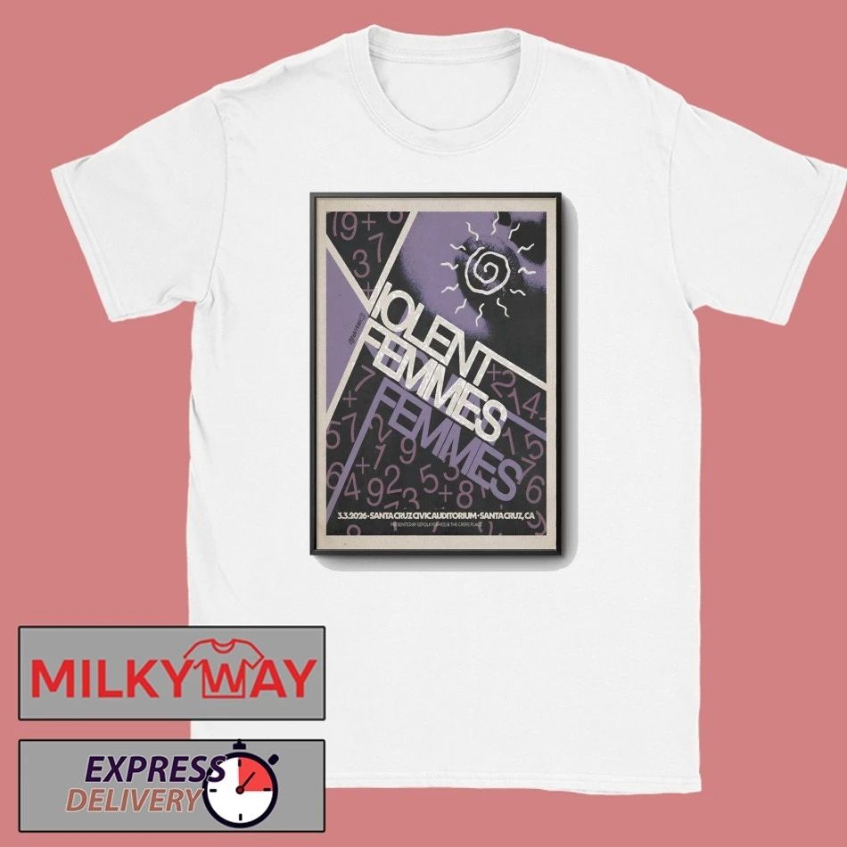 Violent Femmes At Civic Auditorium On Mar 3 2026 Poster shirt