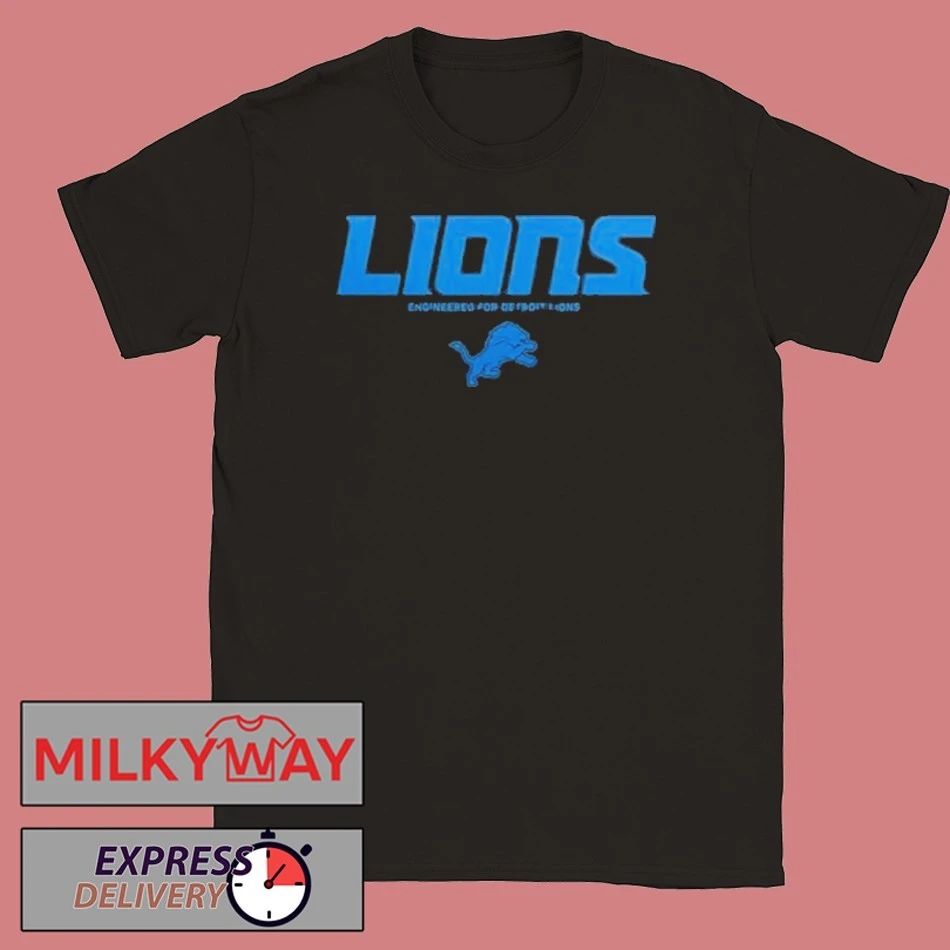 Engineered For Detroit Lions T-Shirt