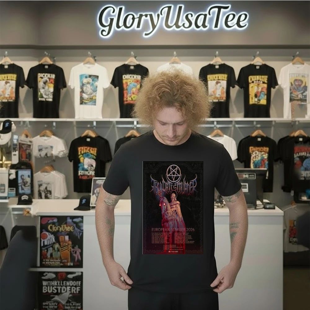 Thy Art Is Murder European Summer 2026 Poster Shirt