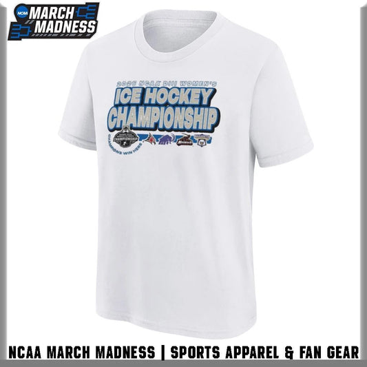 4 Teams Logo 2026 NCAA Division III Women’s Ice Hockey Championship T-Shirt