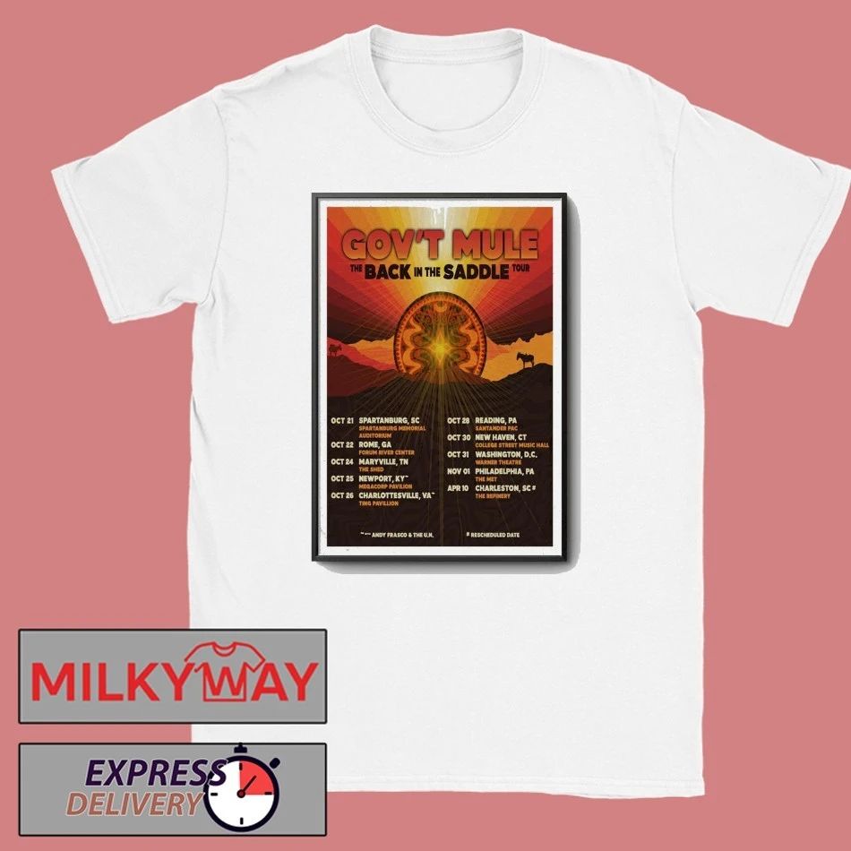 Gov’t Mule Fall Tour 2025 Poster shirt