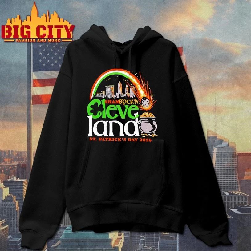 Shamrock’n Cleveland St. Patrick’s Day 2026 Meteorite Shirt