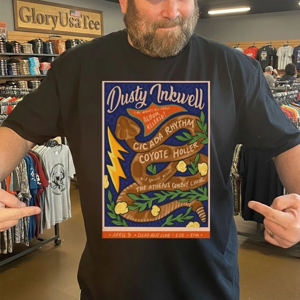 Dusty Inkwell 4-3-2026 Athens GA Shirt
