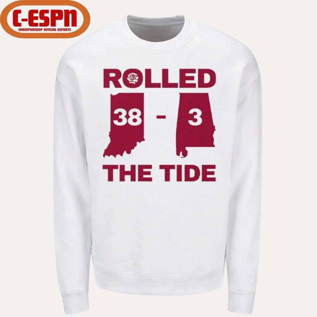 Rolled The Tide 38–3 Alabama Football Victory T-Shirt