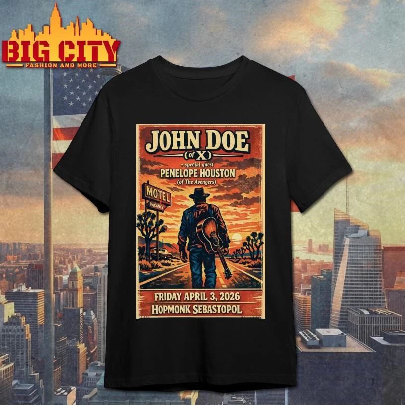 John Doe Sebastopol CA April 3 2026 Poster Shirt